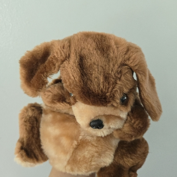 Dog Squeaky Hand Puppet ~ Korea Vintage Plush Toy - Picture 5 of 9